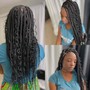 Natural Hair Invisible Locs