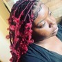 Loc Maintenance with crochet hook