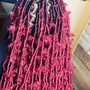 Individual crochet locs