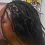 Knotless braids