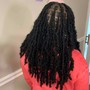 Feedin/knotless braids