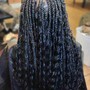 Calf length for braids