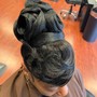 Shampoo Updo with your Hair