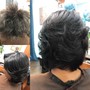 Women's Short Hair Maintenance Haircut