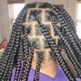 Box Braids (Large) - Mid Back 26"