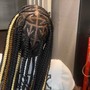 Medium Fulani Braids (2 bundles of 100% human hair)