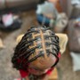 Kid's 2 Feed In Braids