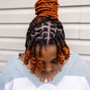 Small Boho Knotless Braids