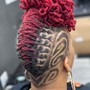 Loc Maintenance for short hair to medium neck length!