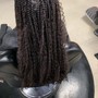 Bohemian knotless braids