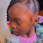 Non-natural braiding hair color