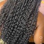 Non-natural braiding hair color