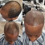 (Blend Cut) Blending thinning hair to a fuller look