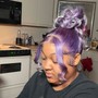 Wig Maintenance (bleach knots, pluck, simple color)