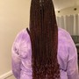 Knotless Braids Touch Up (Medium)