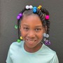 Kids Natural Ponytail Style (with knockers)