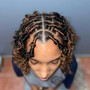 6 feed in stitch braids