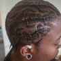 Straight Back Cornrows