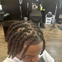 Locs or two strand Style only