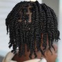 Small Starter Locs (above shoulder)