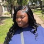 Quick Weave (GLUE IN WEAVE) + Lace Closure