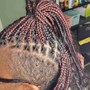 Cornrows braid down for wigs