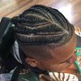 men braids with designs