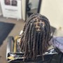 Adult Shoulder Length Loc (Wash )& Retwist