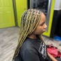 Half up Half down Braids (Kids 8/ up)