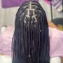 MEDIUM KNOTLESS BOX BRAIDS MID BACK