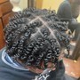 Small Wand Curls