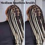 Small knotless braids butt length Hair Included!!!