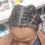 Men braids