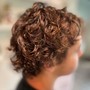 Woman’s perm