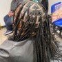 Loc retwist and style