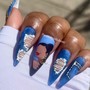 Nail Art- Combination of colors and textures $15.00 (Pair)