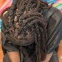 Bleach, Rinse/Dye, and  Treat Locs