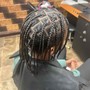 Kids braid touch up