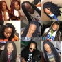 Bohemian box braids