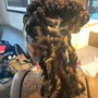 Loc Updo