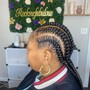 Kid's plat Braids Extension added