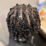 Palm Roll Retwist w/basic style