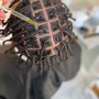 Mens box Braids