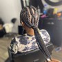 Jumbo Knotless Braids (Waist)