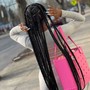 Jumbo Knotless Braids (Waist)