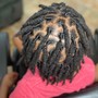 Kid's knotless Braids Large