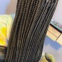 Knotless Individual Braids (med)