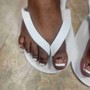 Classic Pedicure - Polish