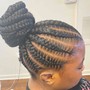 Large feedin braids