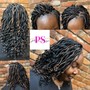 Crochet hair -partial head